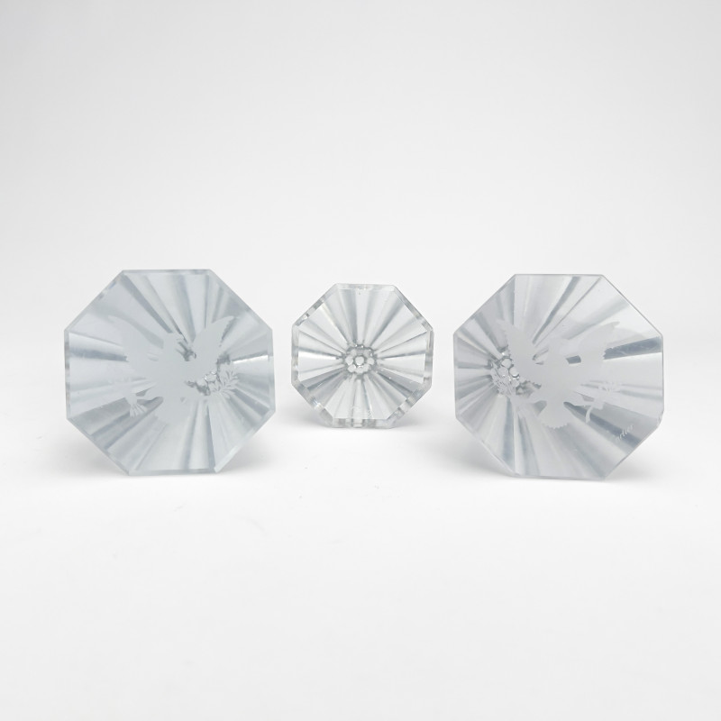 Cartier - Three Crystal Obelisks