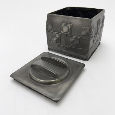Archibald Knox - Tudric Biscuit Box for Liberty &amp; Co.