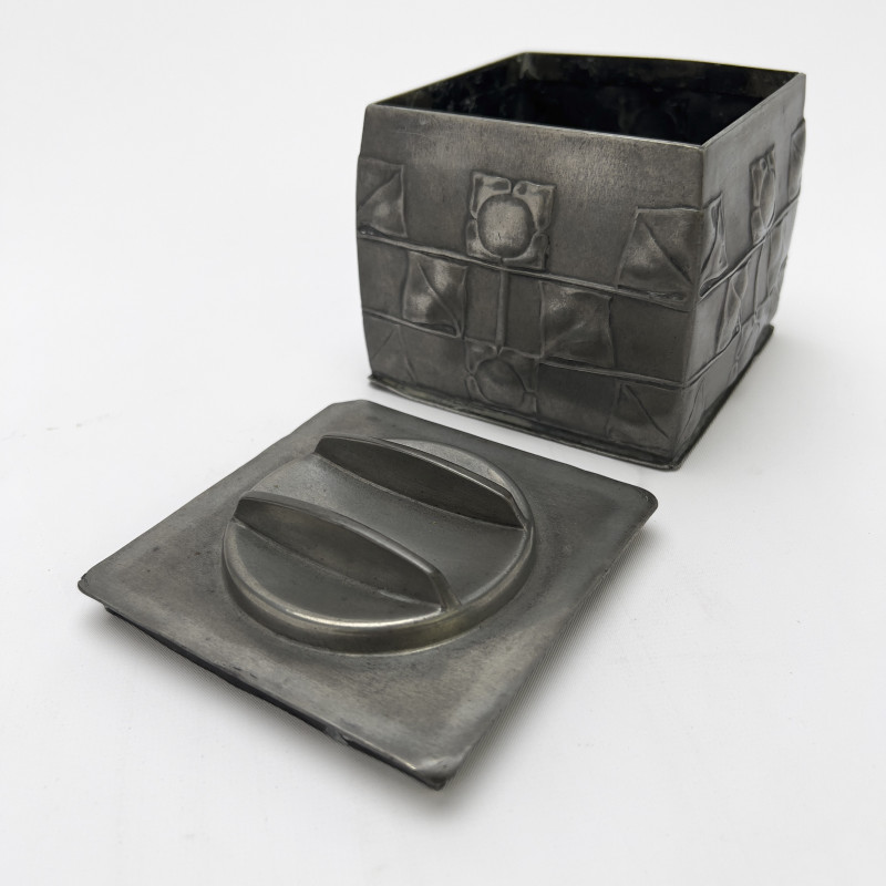 Archibald Knox - Tudric Biscuit Box for Liberty &amp; Co.