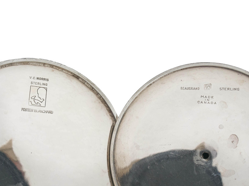 Gilles Beaugrand - Silver Champagne Coupe Stemware