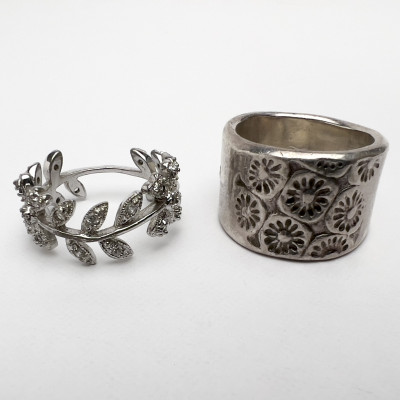 Gold and Silver Estate Jewelry Group