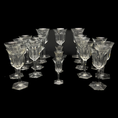 Image for Lot Baccarat - Malmaison Stemware