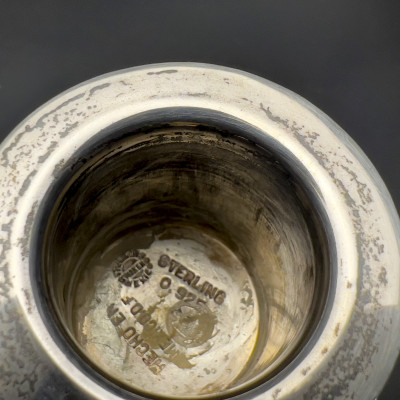 Gonzalo Moreno - Pair of Silver Candlesticks