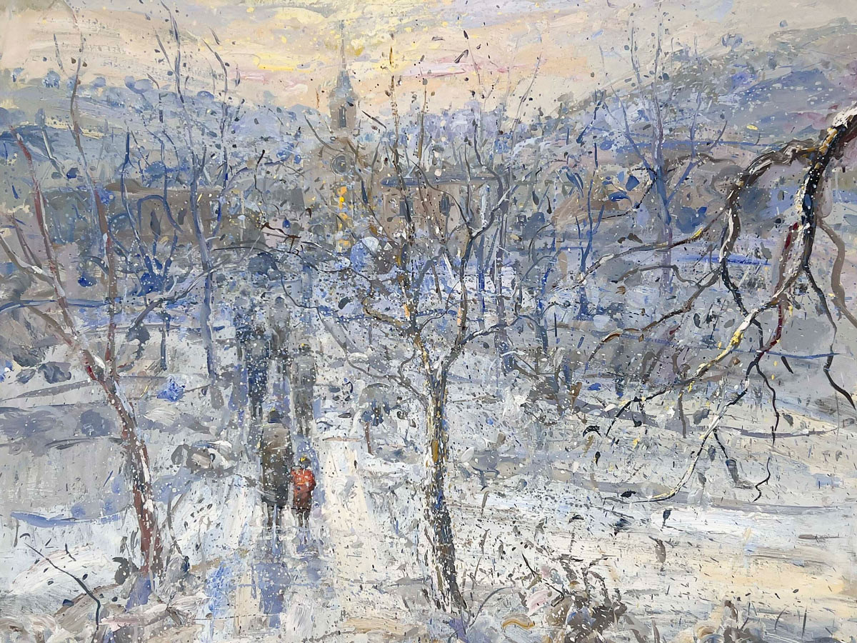 Bruno Zupan, Memories of Childhood&nbsp;(detail)oil on canvas