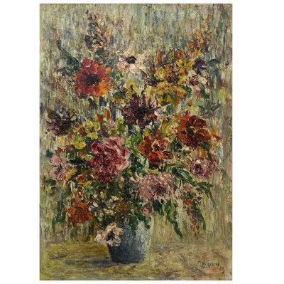 Image for Lot Unknown Artist - Untitled (Flowers)