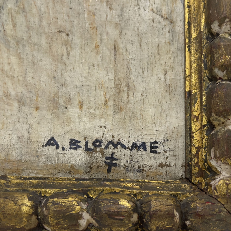 Alfons Blomme - Untitled (Canal Scene)