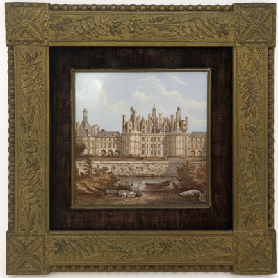 H Boulenger &amp; Cie - Château de Chambord Tile