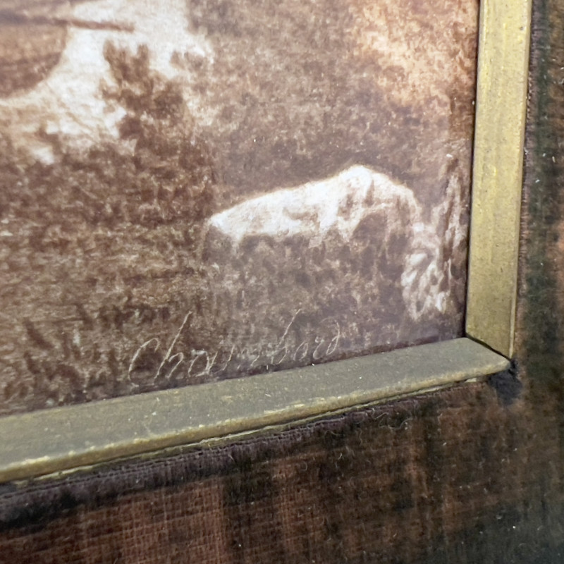 H Boulenger &amp; Cie - Château de Chambord Tile