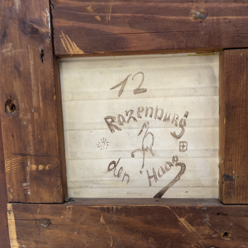 Rozenburg - Tile Tableau, after Adolph Artz 'Sewing School'