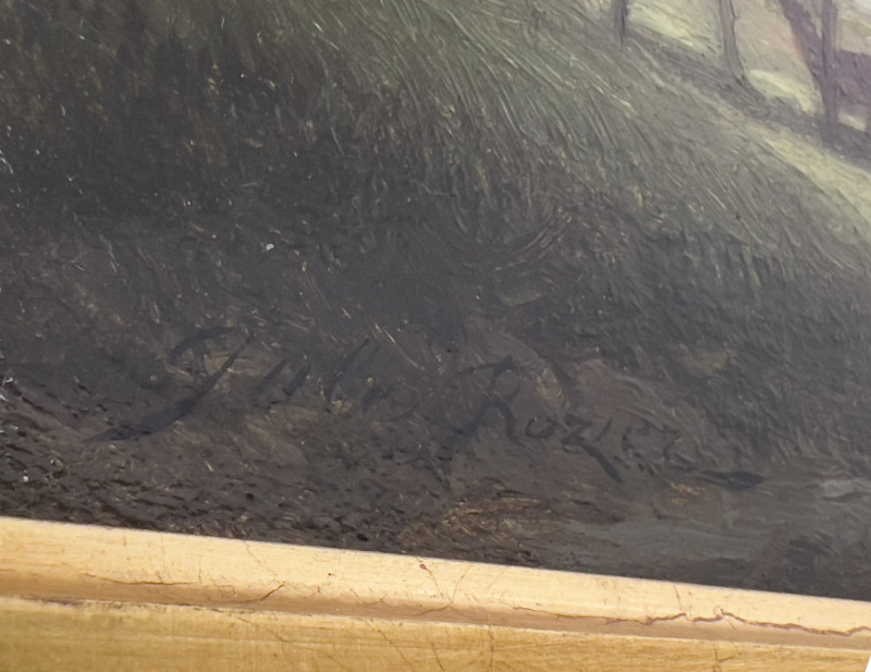 Jules Rozier - Untitled (Pastoral Scene)