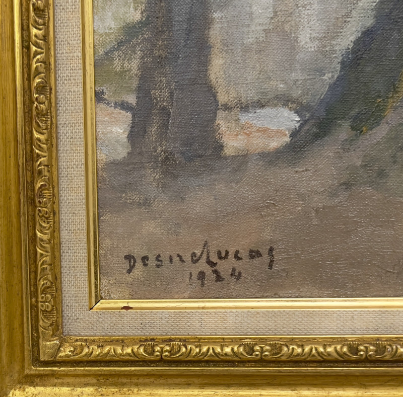 Louis-Marie Désiré-Lucas - Untitled (Canal Scene)