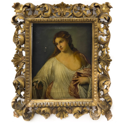 Egisto Ciardi - Flora di Tiziano (After Titian)