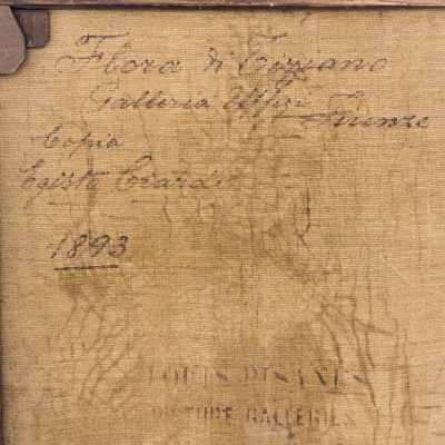 Egisto Ciardi - Flora di Tiziano (After Titian)