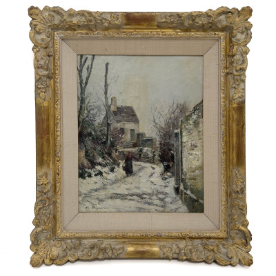Victor Vignon - Snow Scene