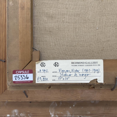 Victor Vignon - Snow Scene