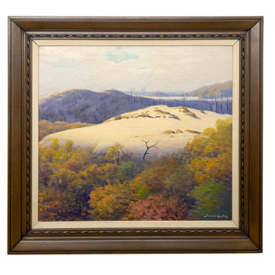 Frank V. Dudley - From a Dune Top (Indiana Dunes)