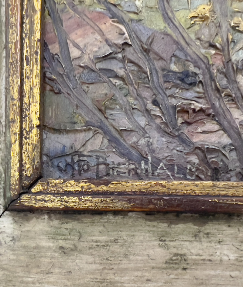 Otto Bierhals - Untitled (Lady in the Woods)