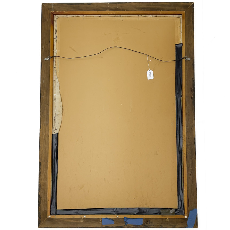 Balinese Painting (Open Air Market Scene)