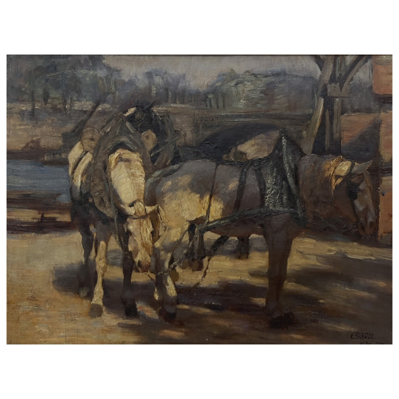 Unknown Artist - Untitled (Horses)