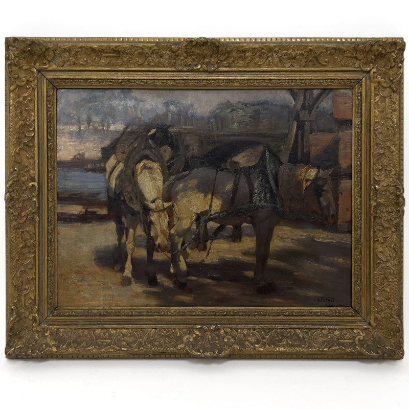 Unknown Artist - Untitled (Horses)