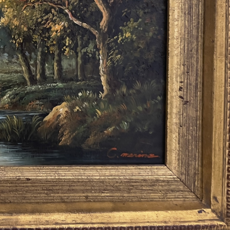 Unknown Artist - Untitled (Ruins in the Distance)