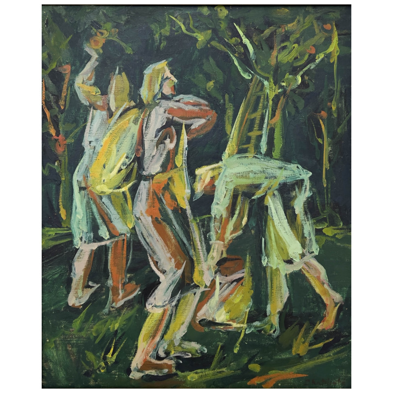 Juzefa Katiliūtė - Untitled (Picking Fruit)