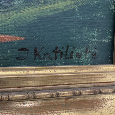 Juzefa Katiliūtė - Untitled (Picking Fruit)