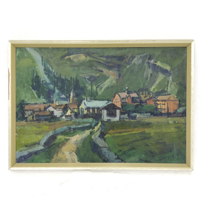 Juzefa Katiliūtė - Untitled (Town View)