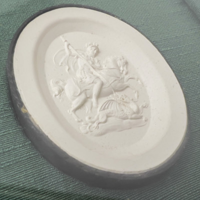 Grand Tour Intaglio Plaster Cameos, Group of Eight