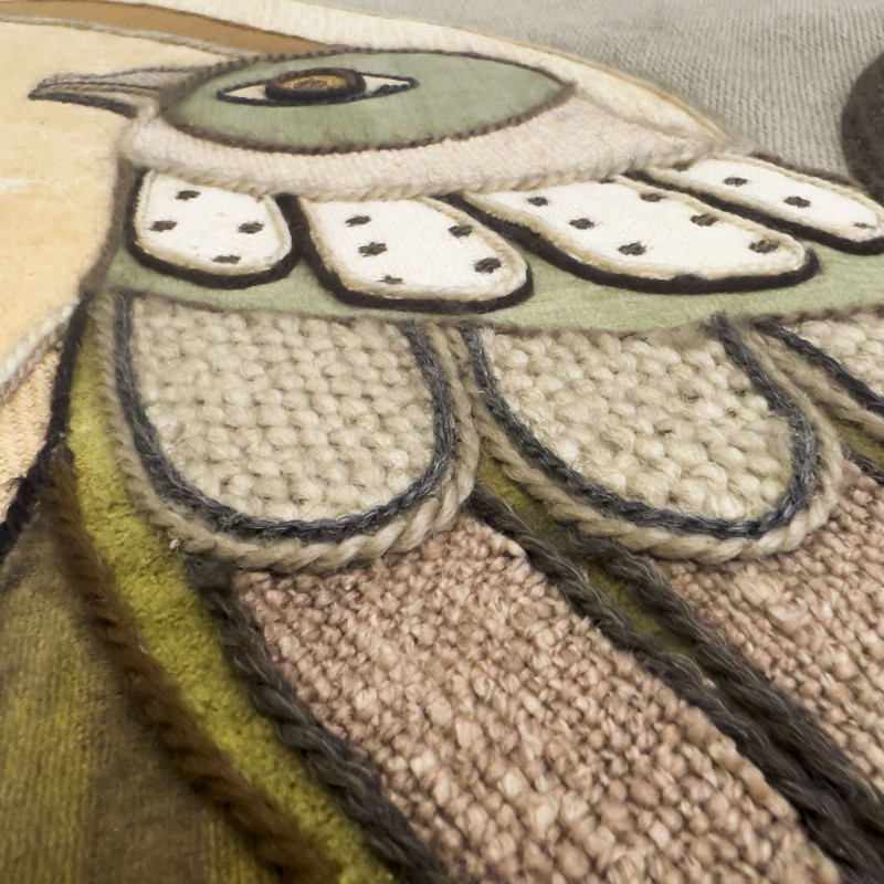 Helen Webber - Tapestry (Fabric Bird Collage)