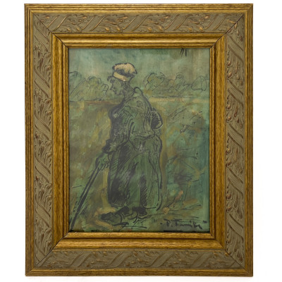 Pedro Fraile - Study of a Farmer