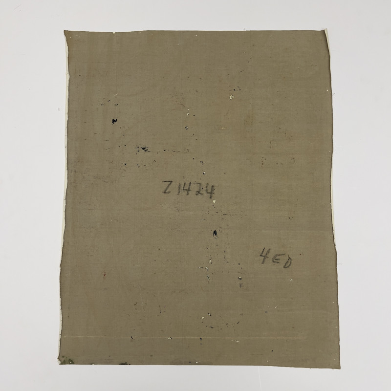 Lady with Big Eyes and Flowers