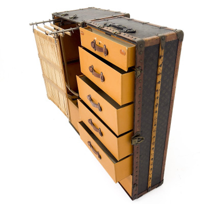 Louis Vuitton - Monogram Wardrobe Steamer Trunk
