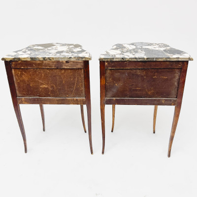Pair of Rococo Style Nightstands