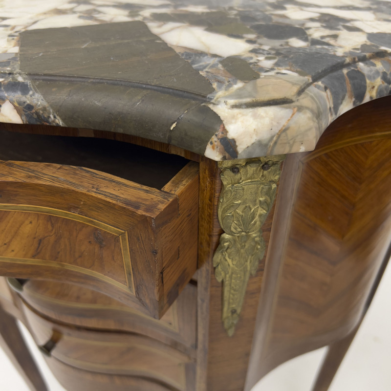 Pair of Rococo Style Nightstands