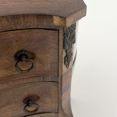 A Pair of Rococo Style End Tables