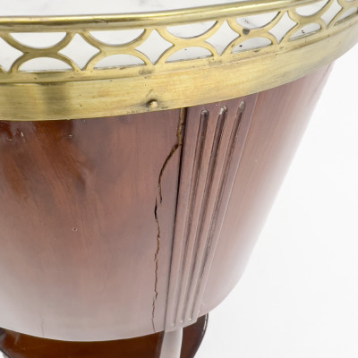 A French Louis XVI Revival Style Oval Side Table