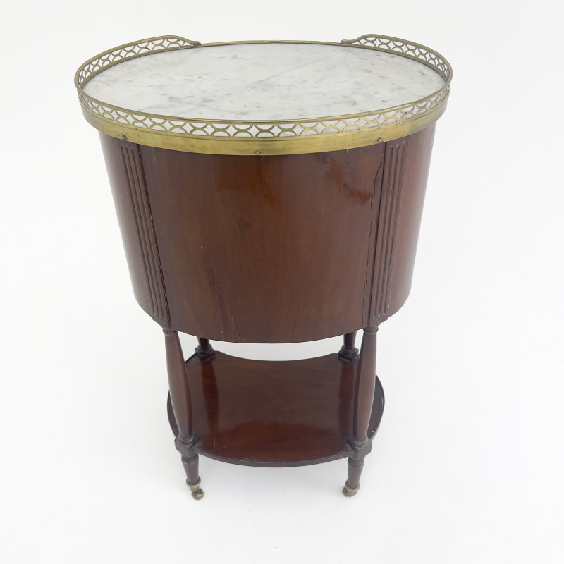 A French Louis XVI Revival Style Oval Side Table