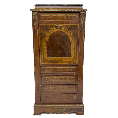 Napoleon III Style French Lady's Secretary Desk