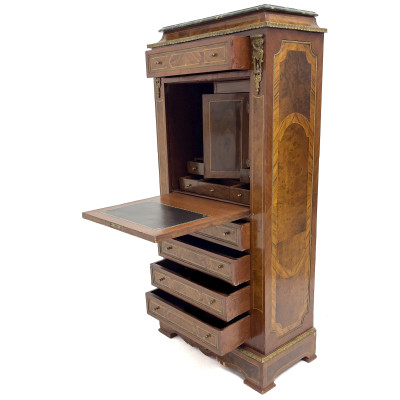 Napoleon III Style French Lady's Secretary Desk