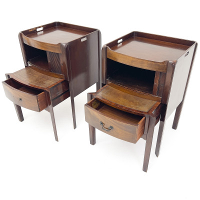 George III Style Bedside Commodes