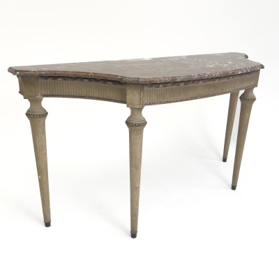 Image for Lot Neoclassical Style Console Table