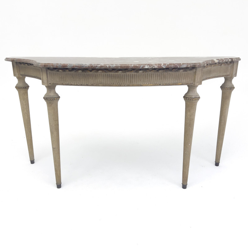 Neoclassical Style Console Table