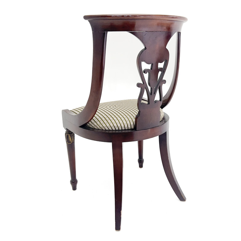 Set of 6 Neoclassical Style Dining Chairs
