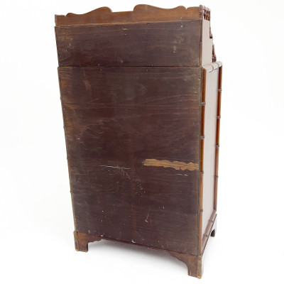 Georgian Style Faux Bamboo Tall Chest