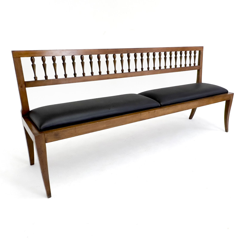 Yale R. Burge - Directoire Style Spindle Back Bench