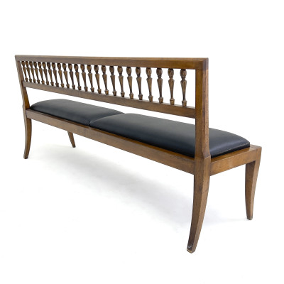 Yale R. Burge - Directoire Style Spindle Back Bench