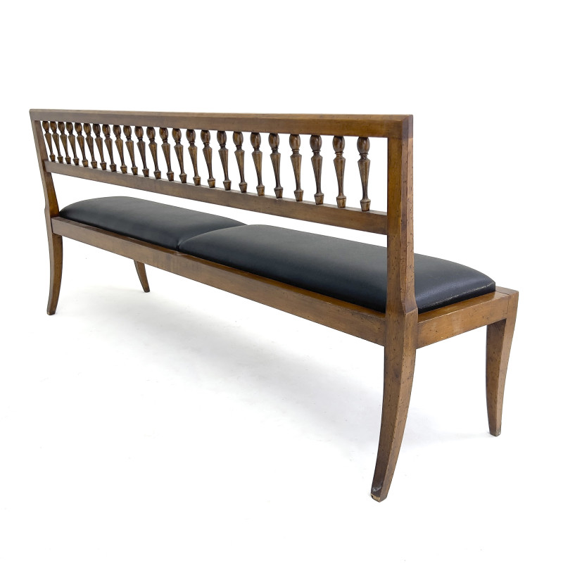 Yale R. Burge - Directoire Style Spindle Back Bench