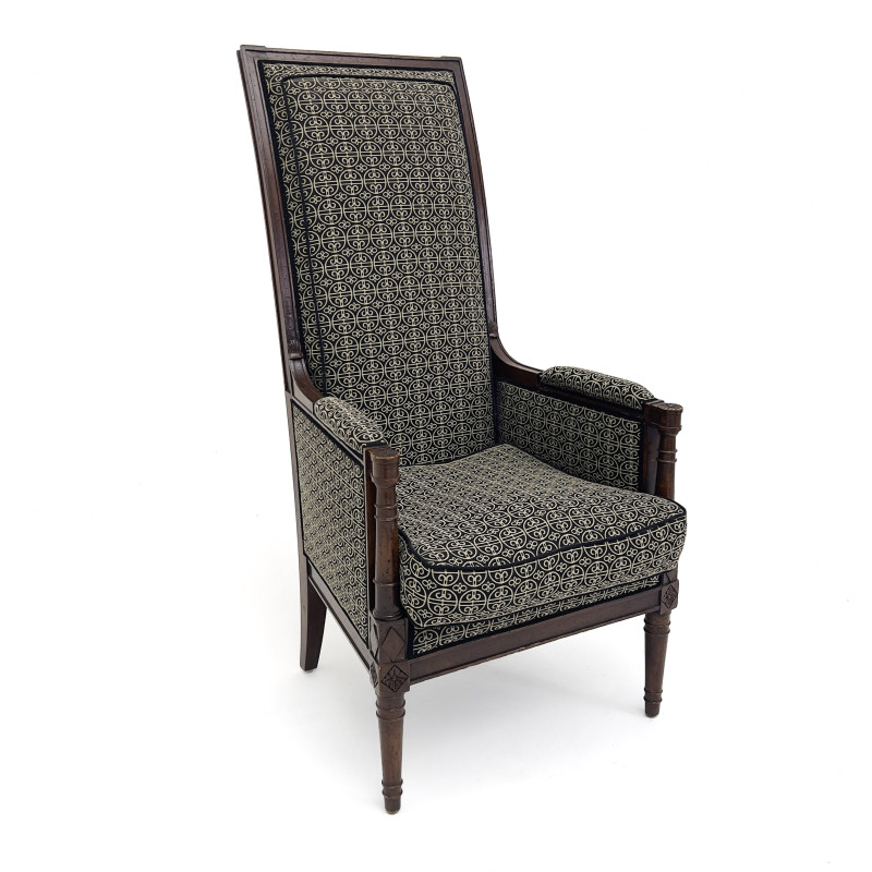 Yale R. Burge - Directoire High Back Bergere