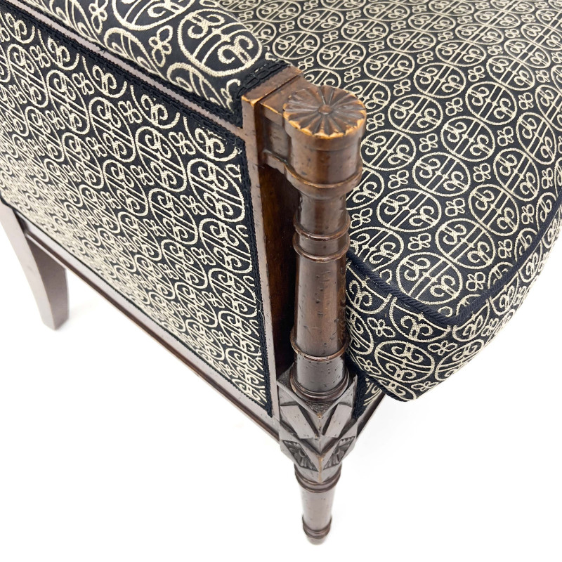 Yale R. Burge - Directoire High Back Bergere